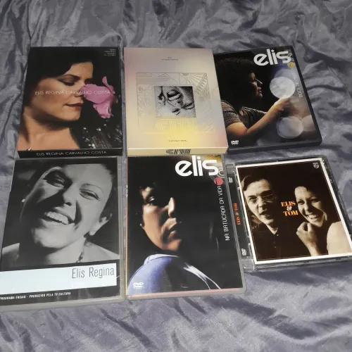 Lote  Dvds elis regina