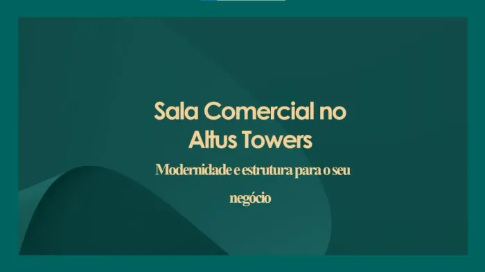 Ed. Altus Towers - Sala comercial no Ed. Altus Towers, no bairro Vila Lucy em Sorocaba/SP