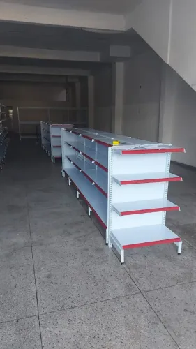 Gôndolas de Aço Novas Direto de Fábrica