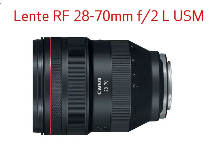 Lente Canon RF 28-70mm F/2L USM NOVA