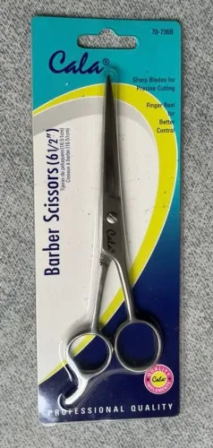 Tesoura de Barbeiro Cala 6 1/2'' - Qualidade Profissional