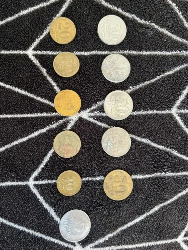 Lote Moedas Antigas (Réis, Cruzeiros, Centavos, Pesos Uruguaios & Pesos Argentinos)