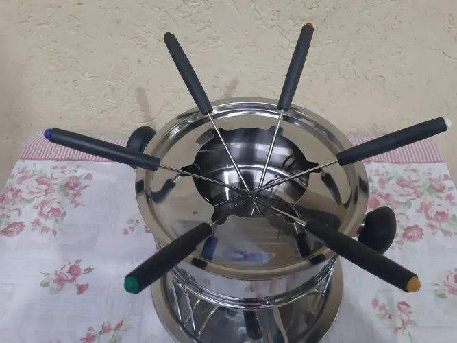 Conjunto de Fondue com 6 Garfos