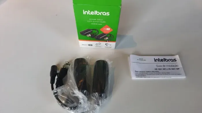 Conversor Power Balun Vb 1001 Wp Intelbras - a unidade