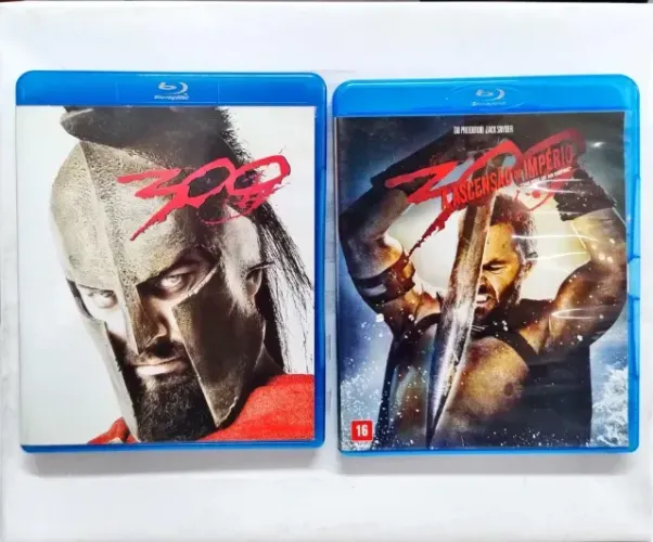 Kit Blu-Ray 300 e 300: A ascensão do império- Original
