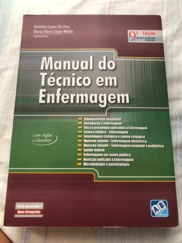 Manual do Técnico em Enfermagem 9ª Edição