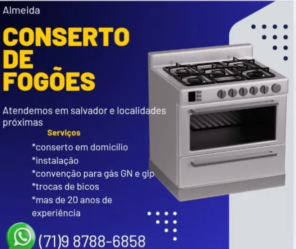 Conserto de fogões 