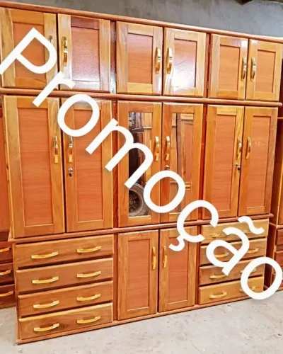 Guarda - roupa casal 14 portas 8 gavetas - novo