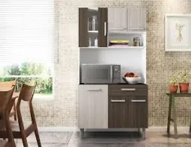 Armário de Cozinha Simples 90Cm