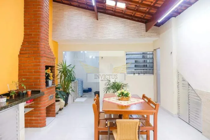 Casa Terrea com 3 Dormitórios para Comprar, 155m² - Vila Curuçá, Santo André/SP.