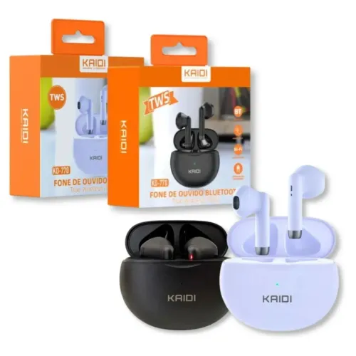 Fone de Ouvido Bluetooth Kaidi KD-770 TWS