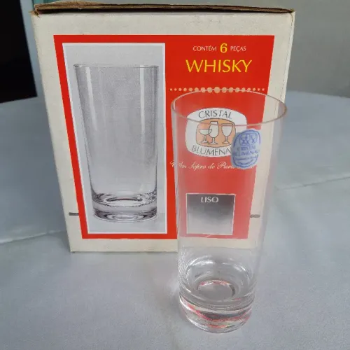Copos de Cristal para Whisky