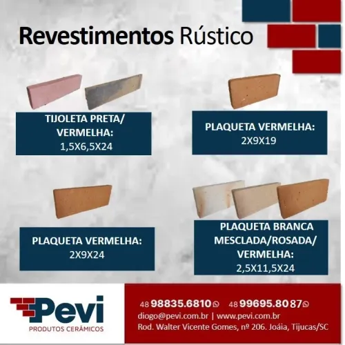 Revestimentos Rústicos - Tijolo, Plaquetas e Mais!
