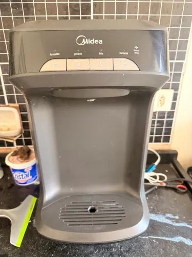 Purificador de Água Natural e Gelada PBTPNB Bivolt Preto Midea