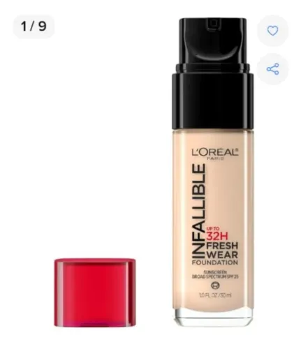 Base Loreal Paris Infalível até 32 horas