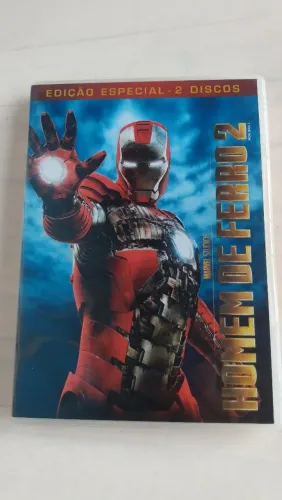 DVD duplo original Homem de ferro 2 .