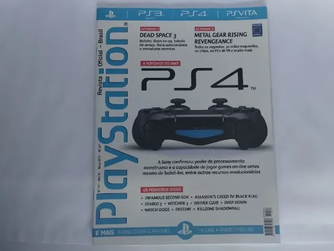 Revista Playstation Ano 15 N. 172: PS4