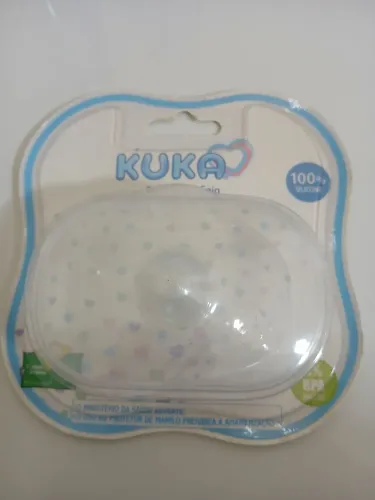 Protetor de mamilo Kuka 100% silicone - Novo