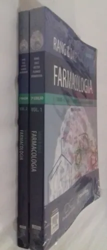 Livro Farmacologia - 2 volumes (novos)