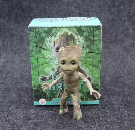 Miniatura Baby Groot Guardiões da Galáxia Novo Lacrado 