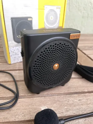 Amplificador de voz Edifier MF3 Preta - usada 1 vez