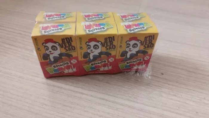 6 caixas de estalinho