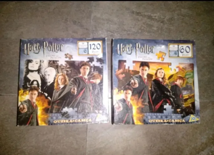 Quebra Cabeça Harry Potter (2 unidades) Lacrados.