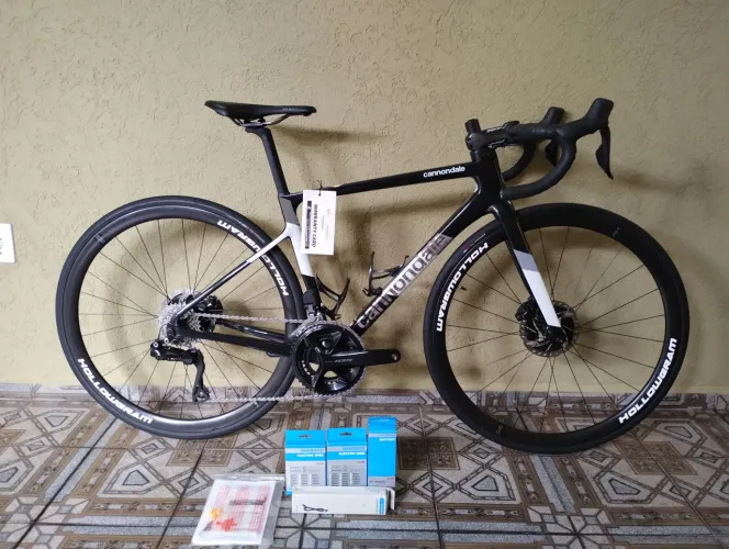 Cannondale Super Six Evo carbon 3 48 105 Di2 12v nova com NF 