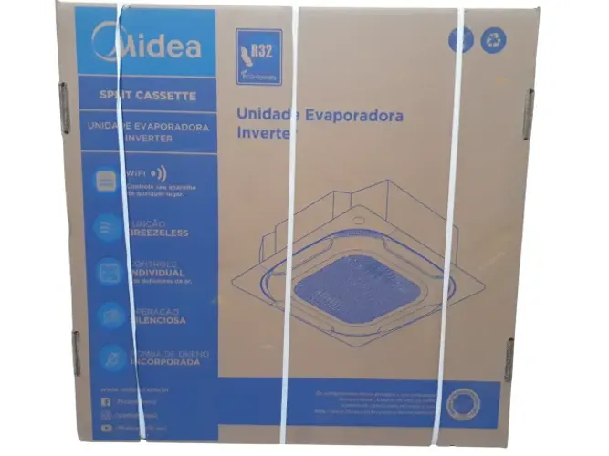 Evaporadora Invérter Cassete 4 Vias 36000 Btu/h