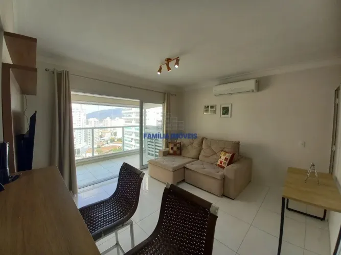 Apartamento Studio para vender ou alugar na Ponta da Praia Santos