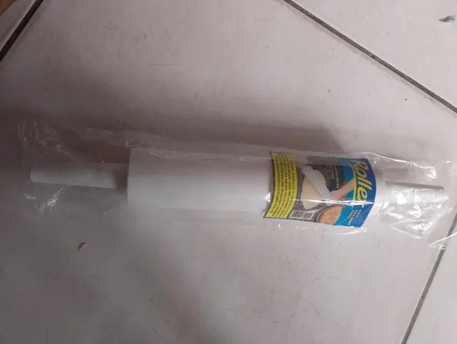 Rolo de abrir massa, plástico atóxico, 23cm