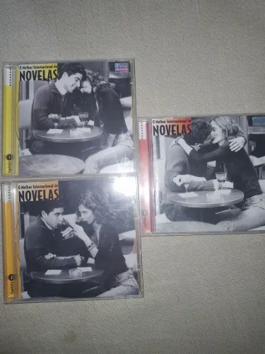 Kit  3  cds o melhor internacional de novelas 