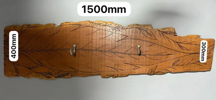 Suporte de Madeira para Decoração de Arma