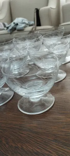 Conjunto de taças de sobremesa vintage