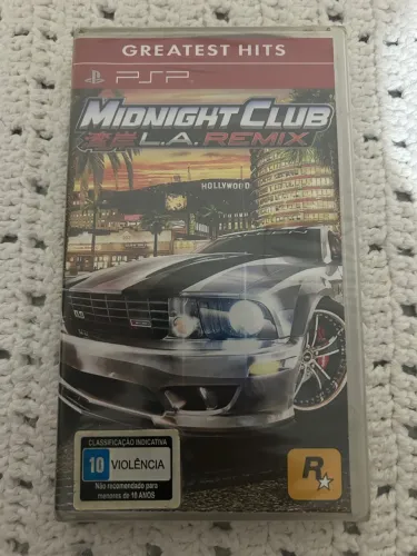 Midnight Club L.A. Remix - PSP Lacrado