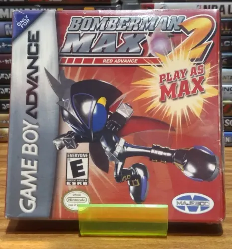 Jogo Bomberman Max 2 Red Advance de Gameboy Advance Original Completo