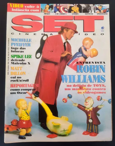 Revista Set: Cinema & Vídeo - Edição n° 68: Robin Williams (1993)