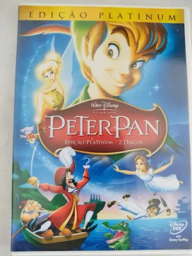 DVD Peter Pan - Edição Platinum - 2 Discos - Walt Disney