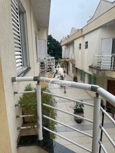 Sobrado, em Condominio Fechado, à venda, Parque Bandeiranrtes - SANTO ANDRE - SP