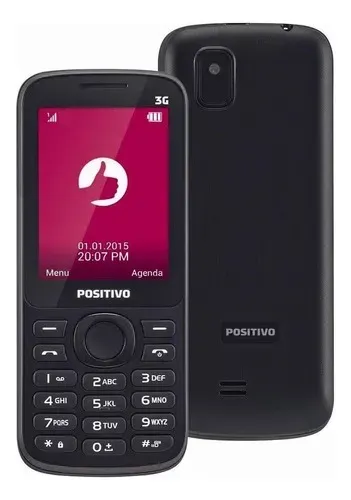 Celular Positivo 3g Bluetooth Fm Mp3 P30 C Preto