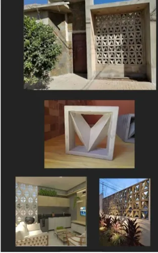 Cobogó Vértice - Modelo exclusivo