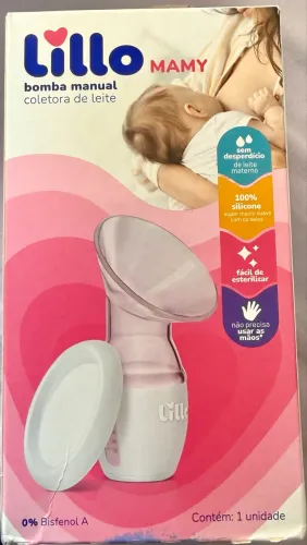 Bomba manual de leite materno