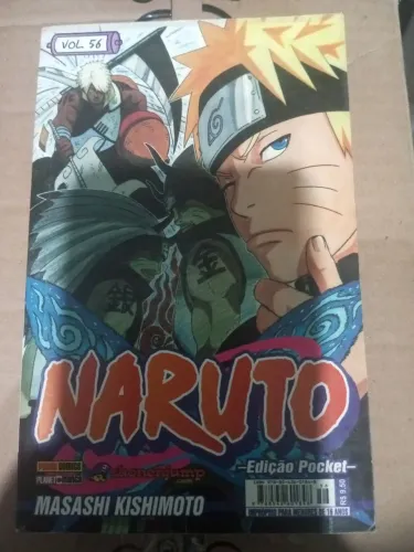 Mangá Naruto Vol. 56 - Edição Pocket Panini comics