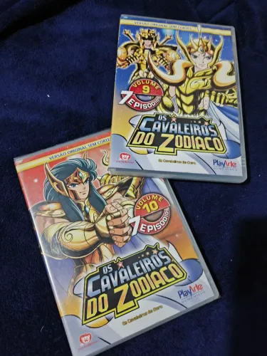 DVD Os Cavaleiros do Zodíaco - Volumes 9 e 10