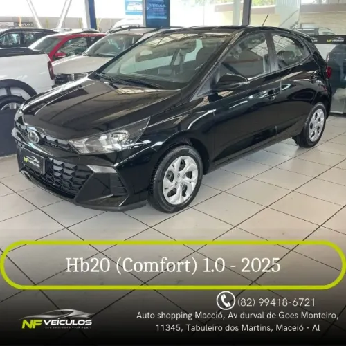 Hyundai HB20 Comfort Plus 1.0 Flex 12V Mec. 2025