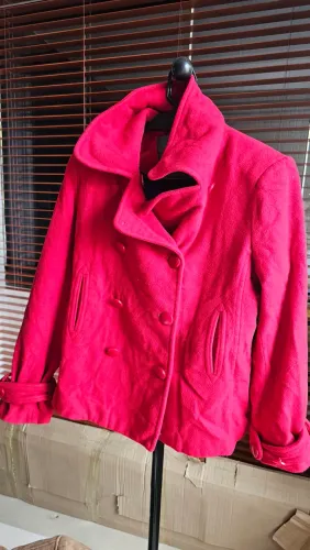 Casaco lindo vermelho