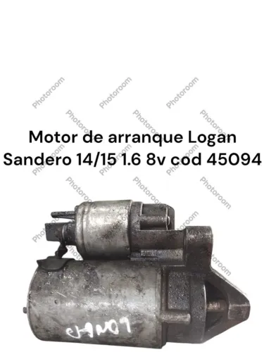 Motor de Arranque Logan Sandero 1.6 8v
