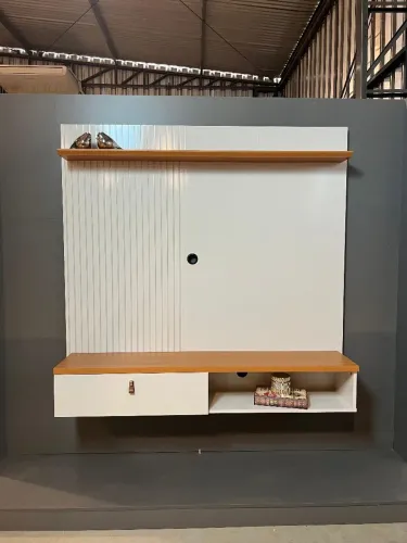 BANCADA SUSPENDA ÍRIS - MADETEC P/TV DE ATE 55" POLEGADAS 
