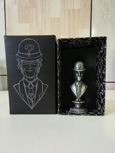 Busto Charada (Riddler) - Omelete Box / DC / Peça de Metal