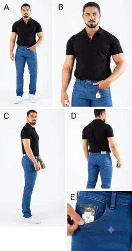 Calça Jeans Masculina Premium - Conforto e Estilo